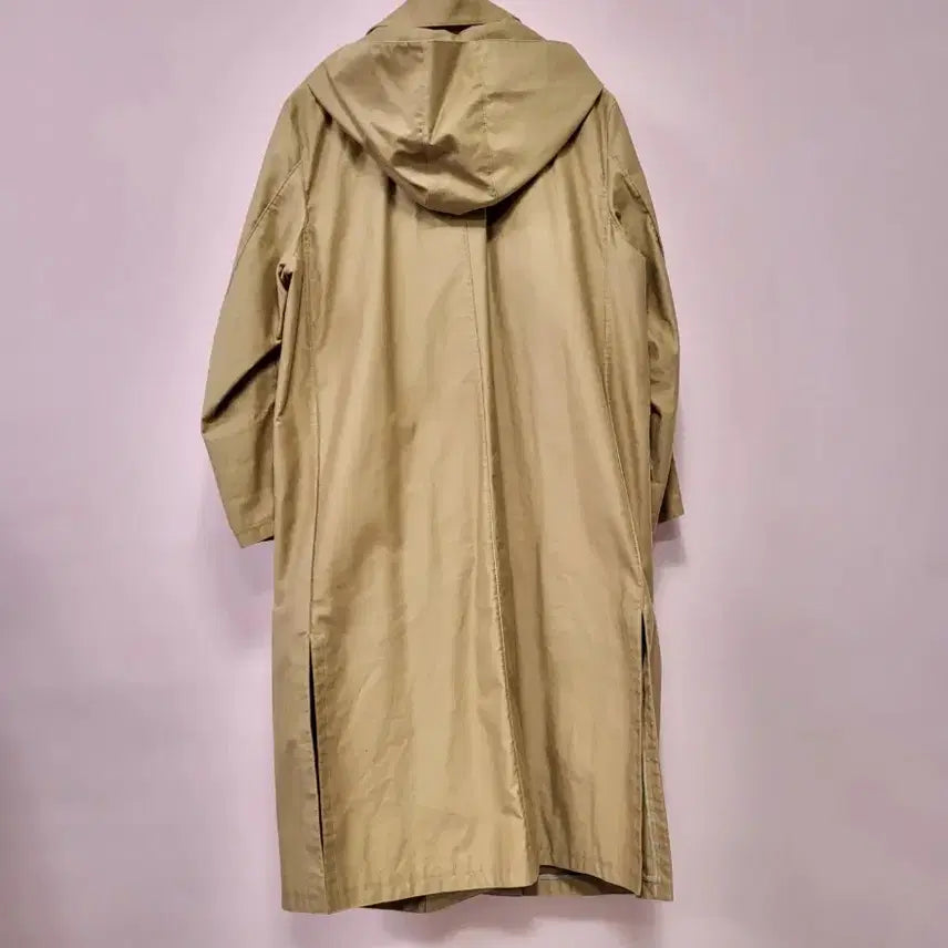 [BUNJANG] SYSTEM Hooded Long Coat (55) Oversized Fit / 시스템 후드 롱 코트 55 오버핏