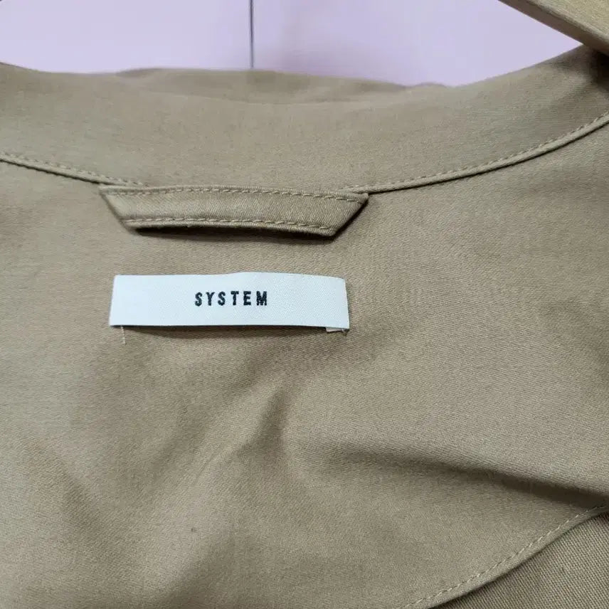 [BUNJANG] SYSTEM Hooded Long Coat (55) Oversized Fit / 시스템 후드 롱 코트 55 오버핏