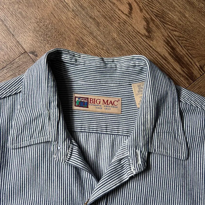 [BUNJANG] J.C. Penney Big Mac Hickory Work Shirt / [XL]BIG MAC J.C PENNEY USA 히코리 워크셔츠