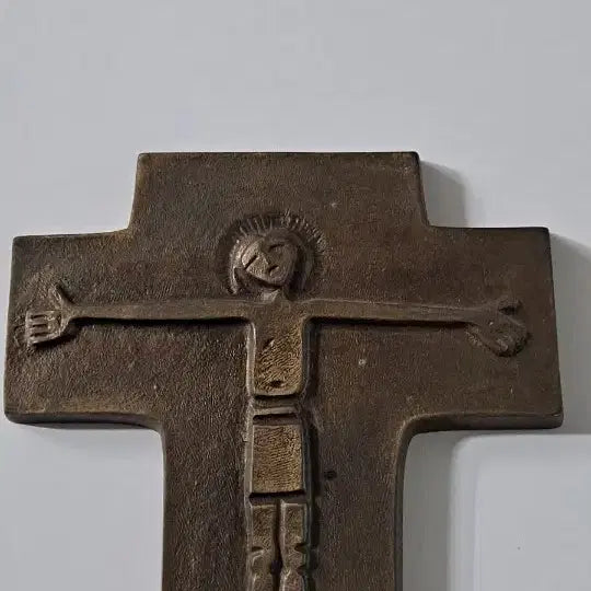 [BUNJANG] Choi Jongtae Bronze Crucifix / 최종태 십자가 브론즈