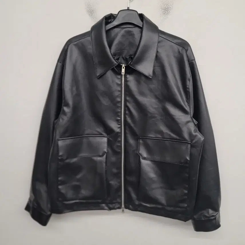 [BUNJANG] Irony Leather Jacket / [100/L] 아이러니 포르노 레더 자켓