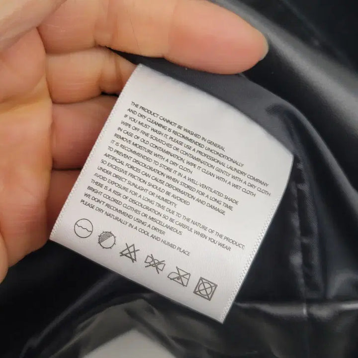 [BUNJANG] Irony Leather Jacket / [100/L] 아이러니 포르노 레더 자켓