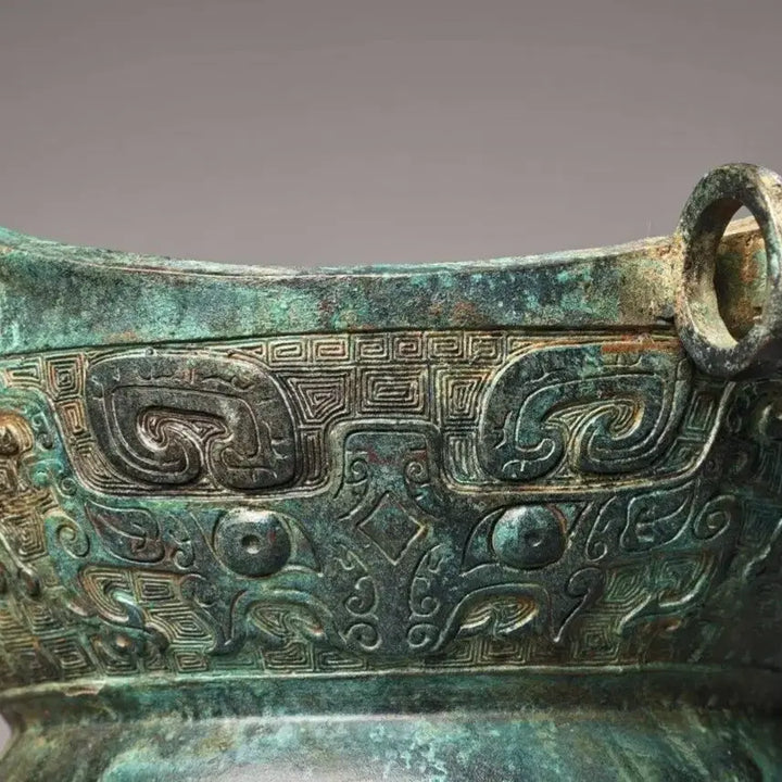 [BUNJANG] Bronze Goblin Mask Incense Burner / 청동 귀면(도깨비문) 화로!