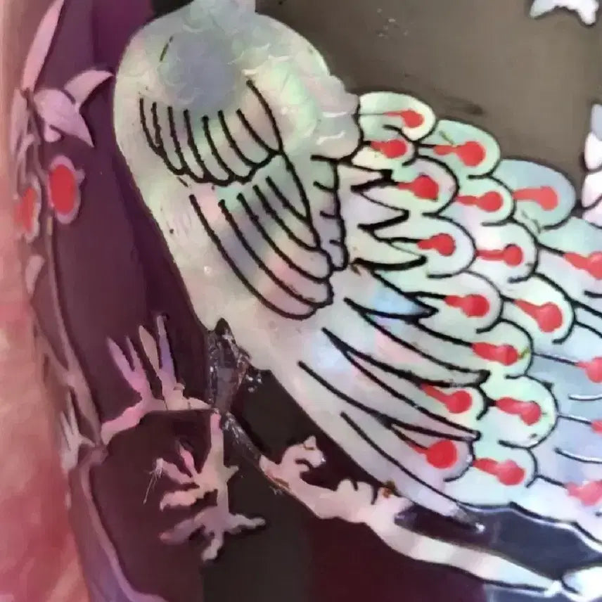 [BUNJANG] Antique Mother-of-Pearl Vase / 옛날 자개화병