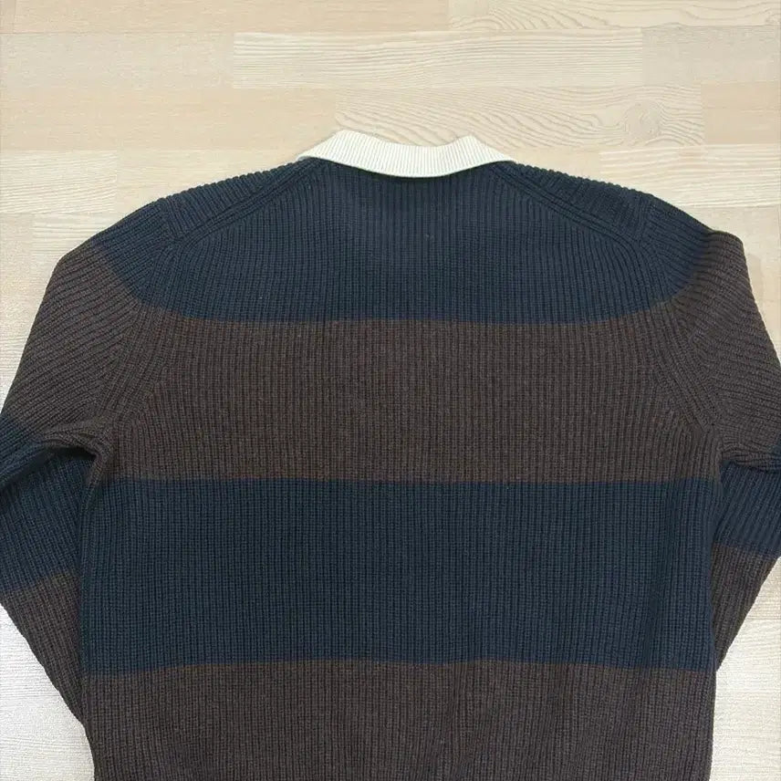 [BUNJANG] COS Wool Blend Rugby Polo Knit / [XL] COS 코스 울 블렌드 럭비 폴로 니트