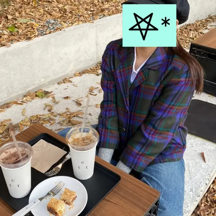 [BUNJANG] Vintage Checkered Jacket / 빈티지 체크자켓