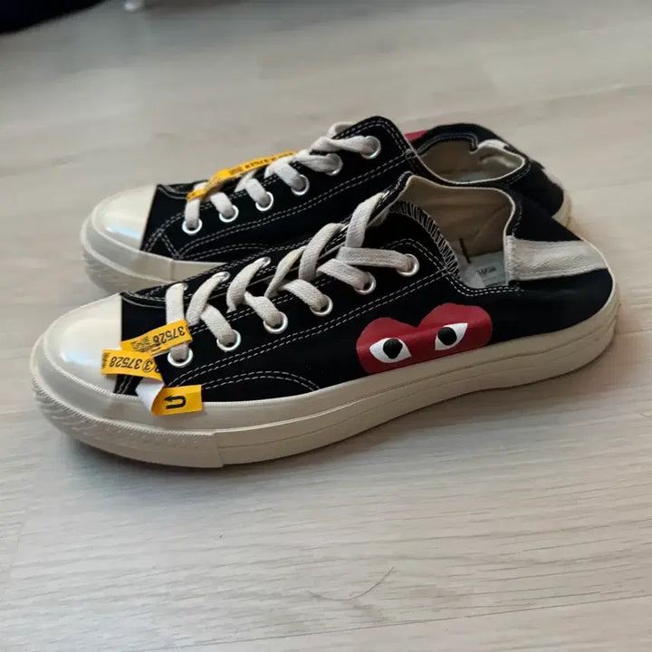 [BUNJANG] Comme des Garcons Converse Chuck Taylor Sneakers / [270/S급] 꼼데가르송 컨버스 척테일러