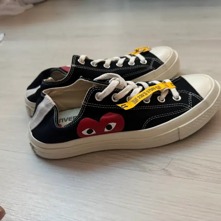 [BUNJANG] Comme des Garcons Converse Chuck Taylor Sneakers / [270/S급] 꼼데가르송 컨버스 척테일러