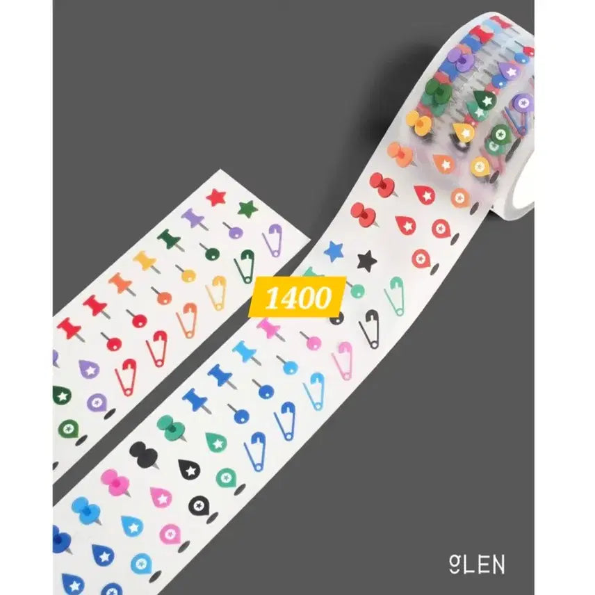 [BUNJANG] Glen & Sukidoki Washi Tape Bundle Set / [다꾸, 마테띵] 17종) 글렌, 수키도키 마테띵