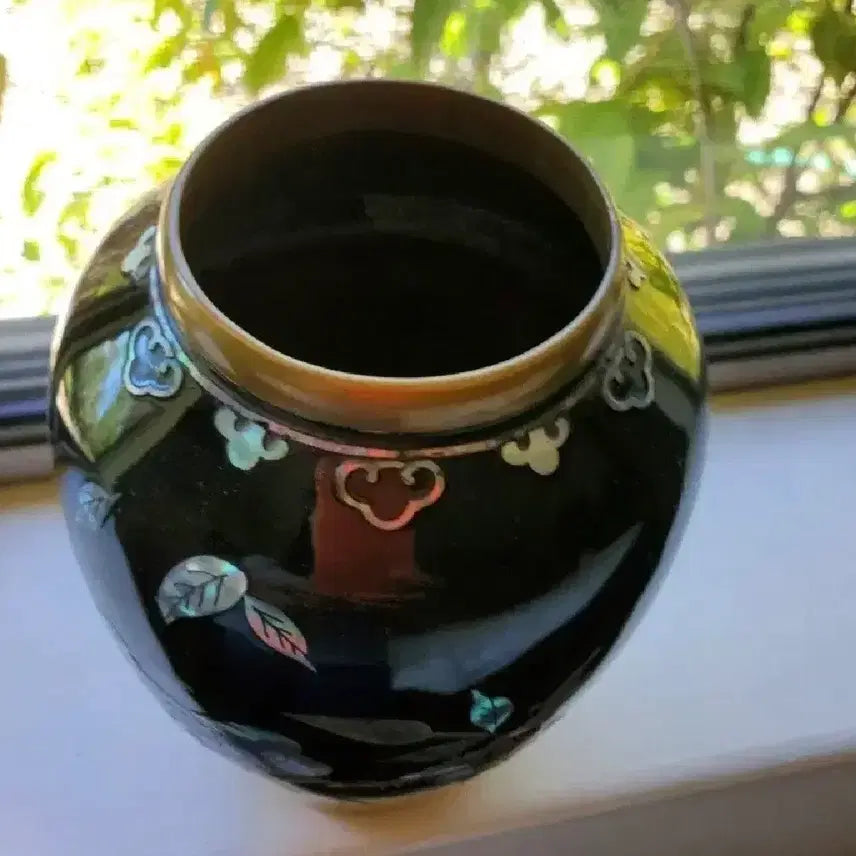 [BUNJANG] Antique Mother-of-Pearl Vase / 옛날 자개화병