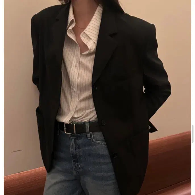 [BUNJANG] New York Nine Studio Full Jacket M / 뉴욕나인스튜디오 풀 자켓 m