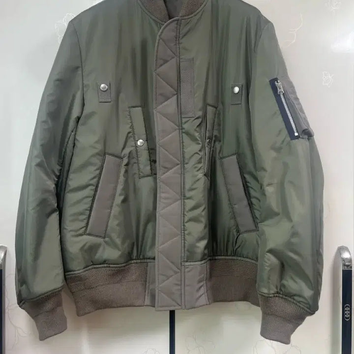 [BUNJANG] Sacai Nylon Reversible Bomber Jacket (Size 3) / 사카이 리버서블 봄버자켓 블루종(3)