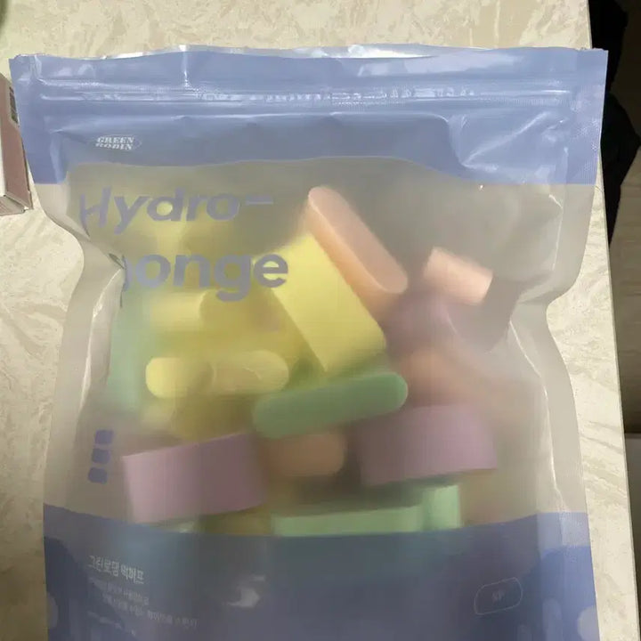 [BUNJANG] Green Rodin Hydro Sponge 50P / 그린로댕 하이드로 스펀지 50P