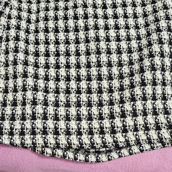 [BUNJANG] Spao Tweed Setup - Black and White / 스파오 트위드 셋업 M/L