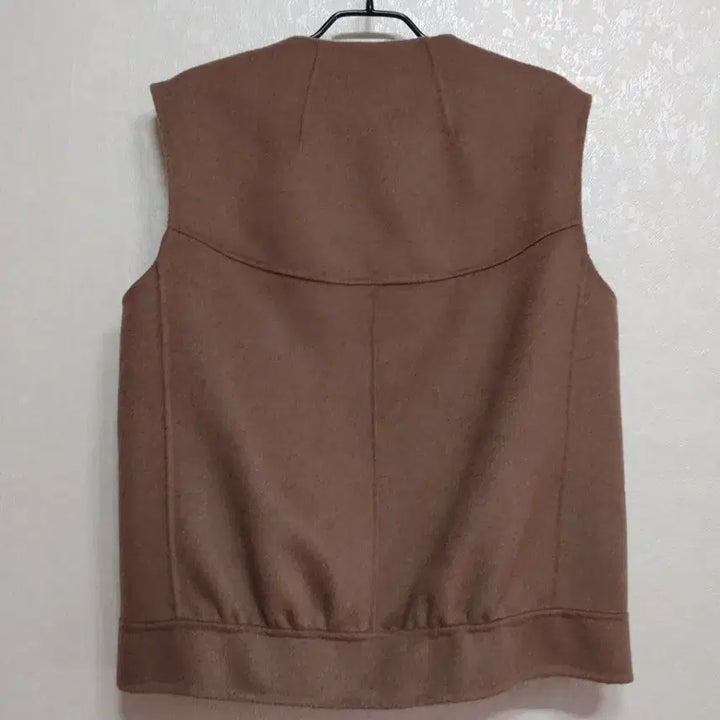 [BUNJANG] LBL Handmade Brown Wool Vest / LBL핸드메이드 브라운 모직 조끼