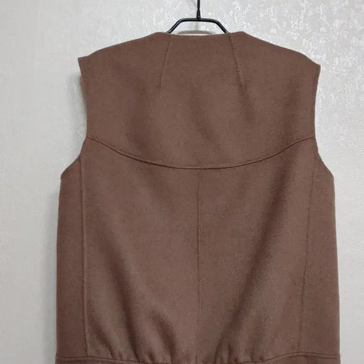 [BUNJANG] LBL Handmade Brown Wool Vest / LBL핸드메이드 브라운 모직 조끼