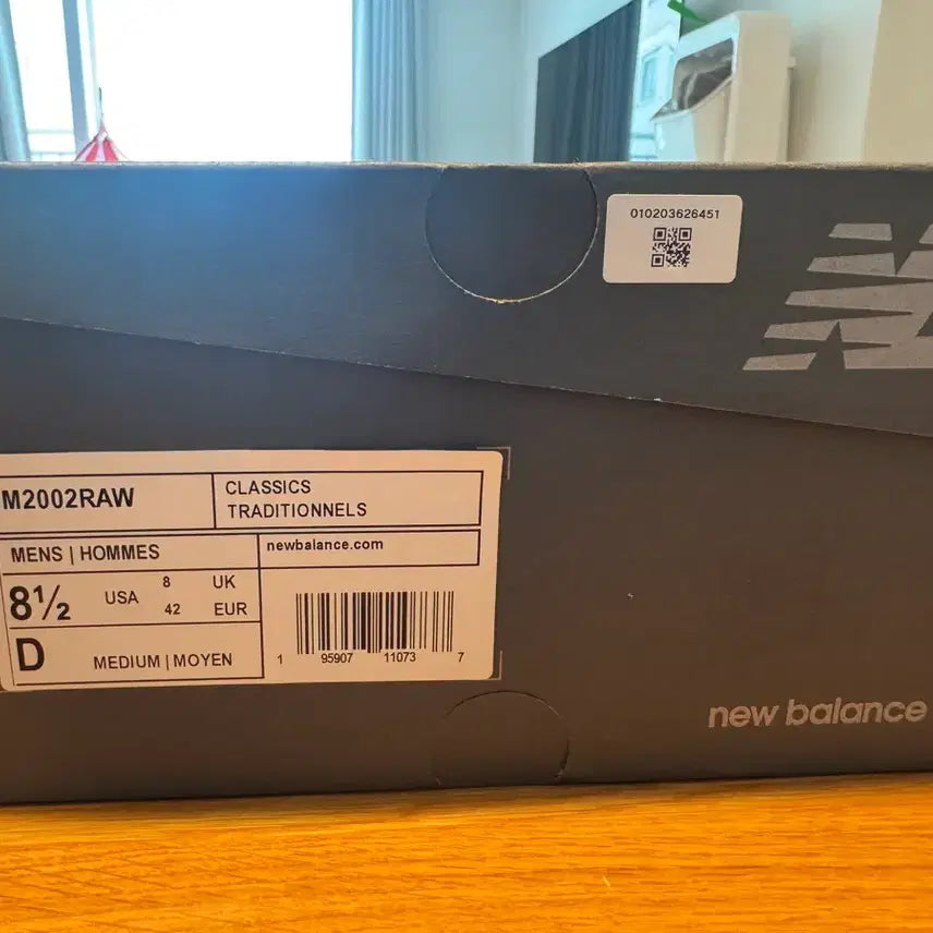 [BUNJANG] New Balance 2002RAW Gray Sneakers / [새상품] 뉴발란스 2002RAW 그레이 265mm