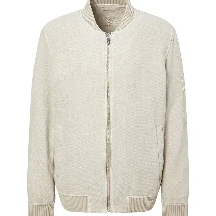 [BUNJANG] Daks Men's Garment Dyed Beige Jumper / 닥스 남성 가먼트다잉 간절기 점퍼 베이지 115 새제품