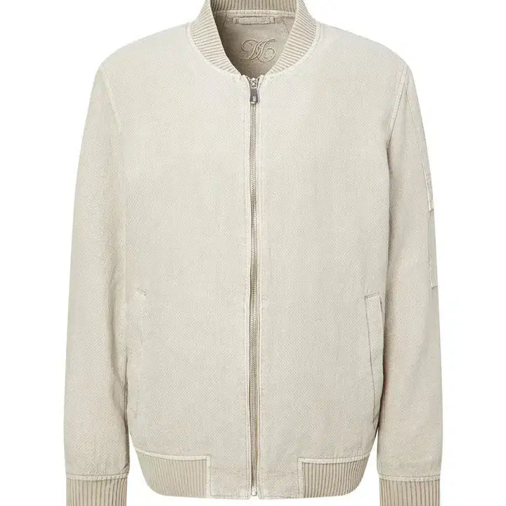 [BUNJANG] Daks Men's Garment Dyed Beige Jumper / 닥스 남성 가먼트다잉 간절기 점퍼 베이지 115 새제품