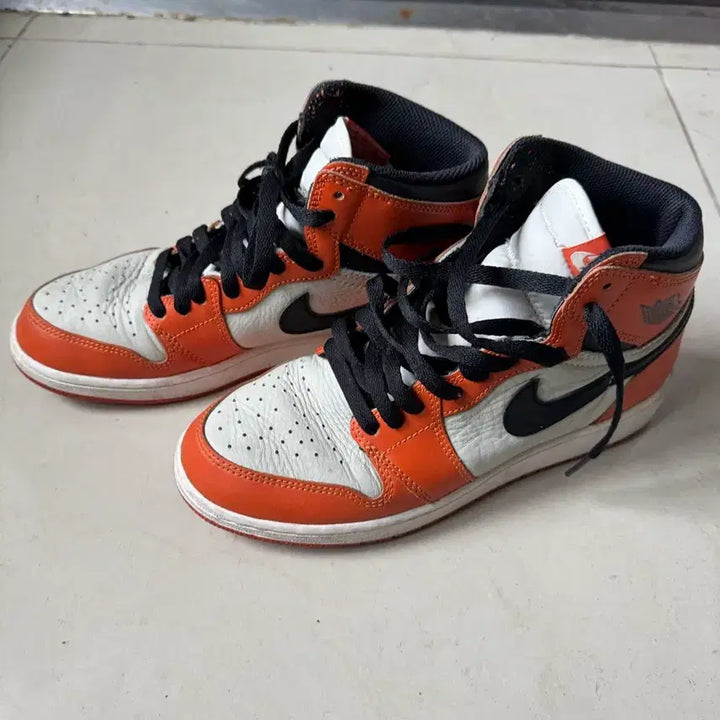 [BUNJANG] Nike Air Jordan 1 Retro High OG Reverse Shattered Backboard Sneakers / 조던 1 레트로 하이 OG 리버스 쉐터드 백보드 250
