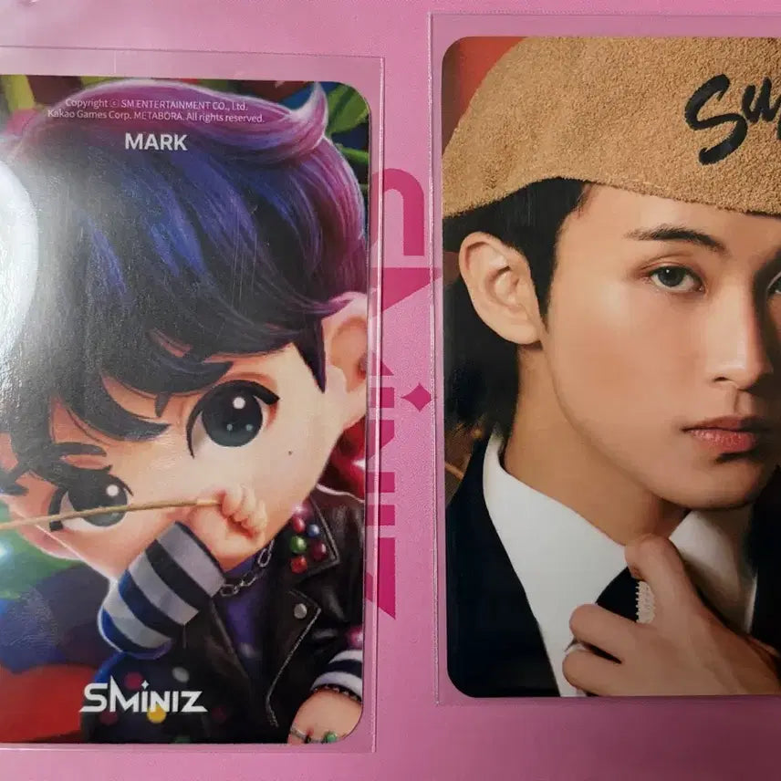 [BUNJANG] SMiniz Mark NCT 127 DREAM Photocard Sticker Set / SMiniz 슴미니즈 스미니즈 NCT 127 DREAM 마크 포카 스티커