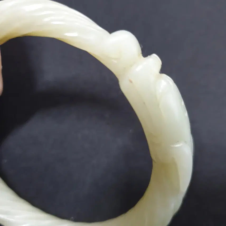 [BUNJANG] Jade Dragon Head Bracelet / (수원만물)용두 화전옥 팔찌