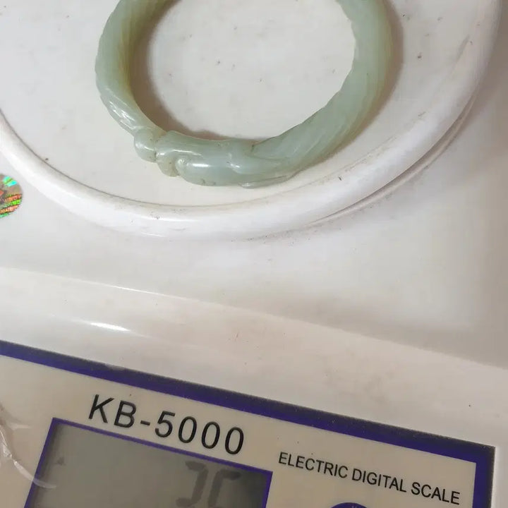 [BUNJANG] Jade Dragon Head Bracelet / (수원만물)용두 화전옥 팔찌