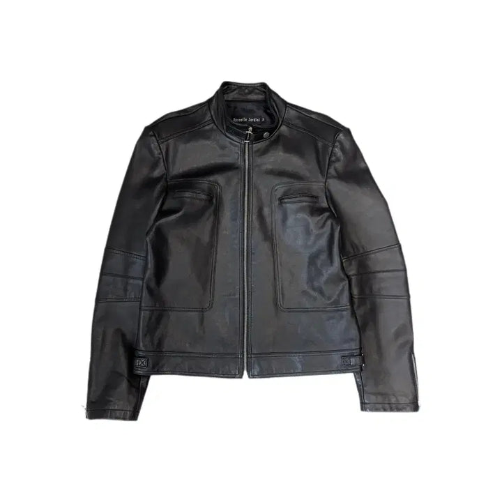 [BUNJANG] Biker Real Leather Lambskin Rider Leather Jacket / 바이커 리얼레더 양가죽 라이더 가죽자켓