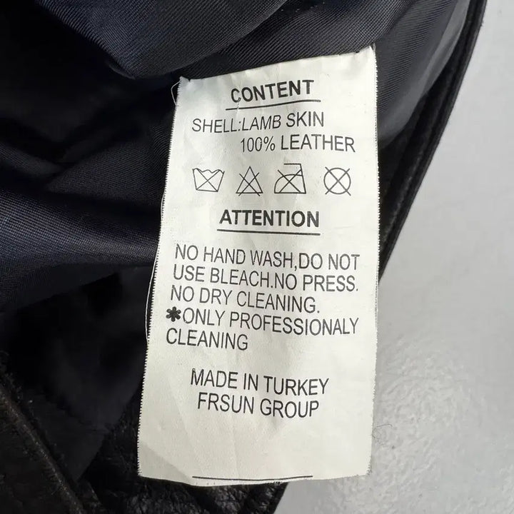 [BUNJANG] Biker Real Leather Lambskin Rider Leather Jacket / 바이커 리얼레더 양가죽 라이더 가죽자켓