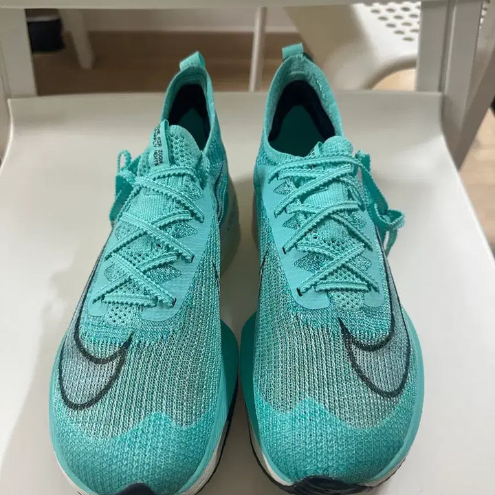 [BUNJANG] Nike Air Zoom Alphafly Next% Hyper Turquoise Running Shoes / 나이키 에어 줌 알파플라이 넥스트% 하이퍼 터콰이즈