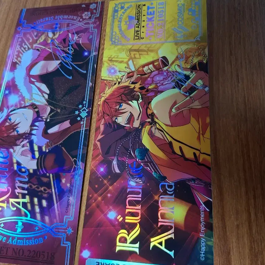 [BUNJANG] Ensemble Stars Rinne Chinese Live Ticket Bundle Set / 앙상블 스타즈 앙스타 린네 중스타 라이브 티켓 일괄