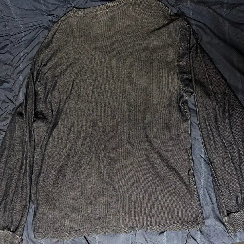 [BUNJANG] Palace Lenticular Long Sleeve Navy Gray / [L] 팔라스 렌티큘러 롱슬리브 네이비 그레이