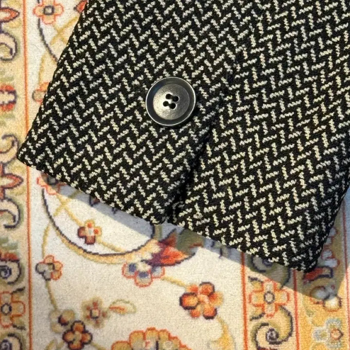[BUNJANG] Max Mara Herringbone Women's Jacket (Size 55) / 막스마라 헤링본 여성 자켓 (55)