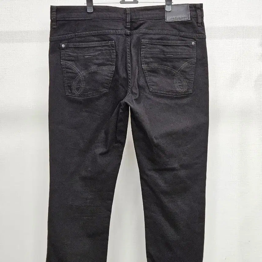 [BUNJANG] Calvin Klein Black Cotton Pants 36 / 캘빈클라인 블랙 면바지 36사이즈