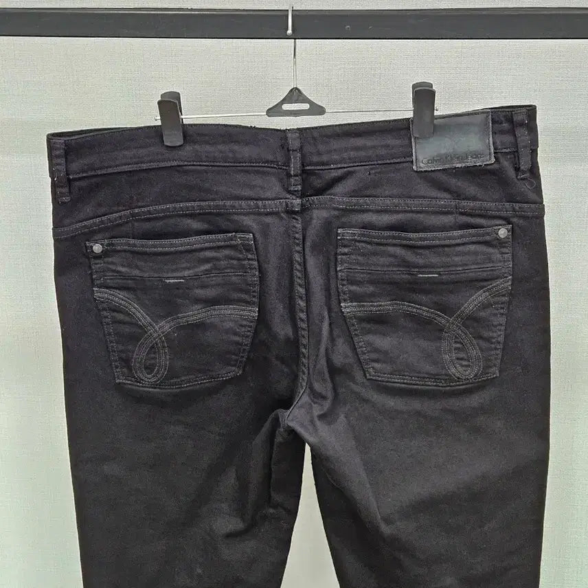 [BUNJANG] Calvin Klein Black Cotton Pants 36 / 캘빈클라인 블랙 면바지 36사이즈