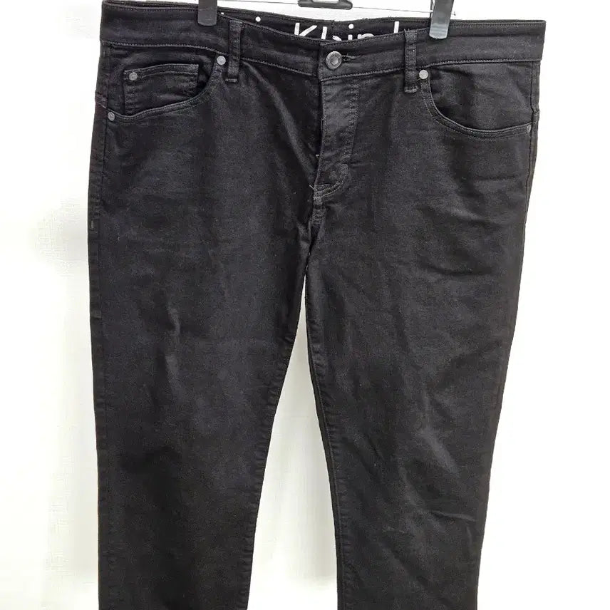 [BUNJANG] Calvin Klein Black Cotton Pants 36 / 캘빈클라인 블랙 면바지 36사이즈