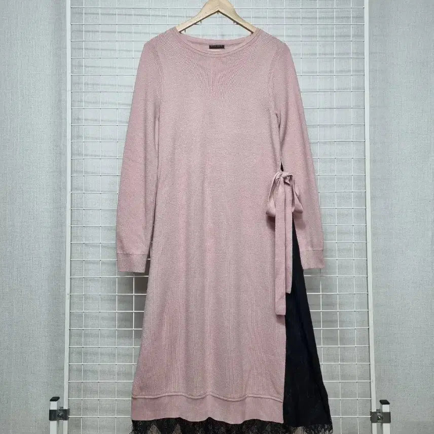 [BUNJANG] Sisley Lace Knit Dress / 시슬리 레이스 니트원피스