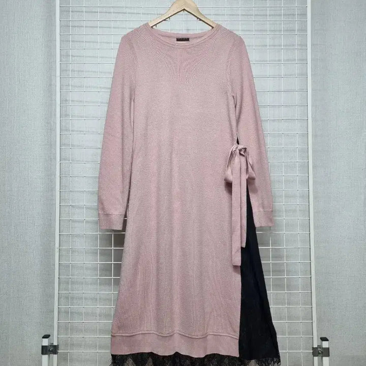 [BUNJANG] Sisley Lace Knit Dress / 시슬리 레이스 니트원피스