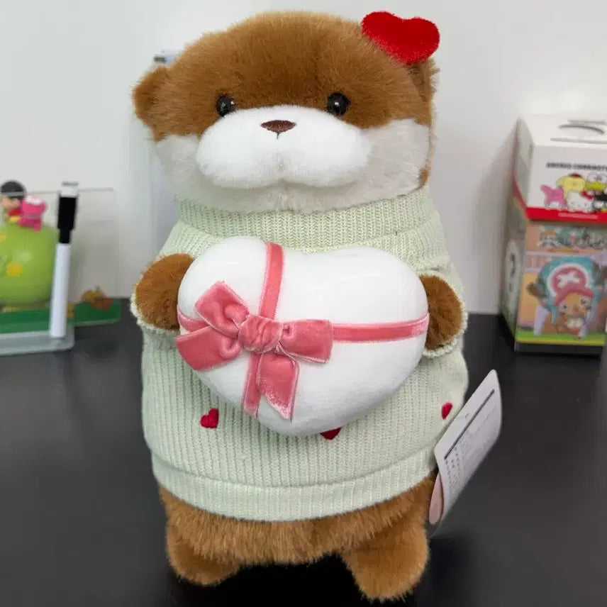 [BUNJANG] Valentine Uso Uso Medium Plush Doll / 발렌타인 우소우소 중형인형 판매합니다