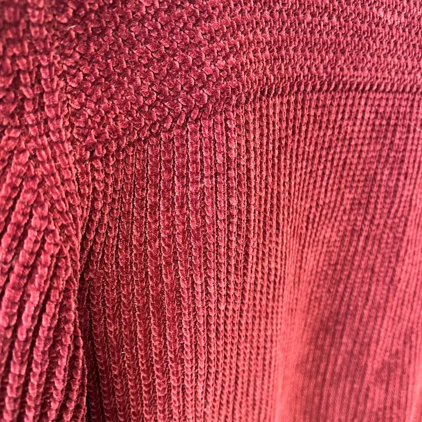 [BUNJANG] Moma Design Velvet Wine Knit Top / 모마디자인 / 벨벳 와인니트 / 48 (100)