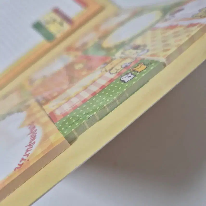 [BUNJANG] Sanrio Pompompurin Retro Memo Pad / 폼폼푸린 레트로 메모지북 포스트잇 새상품