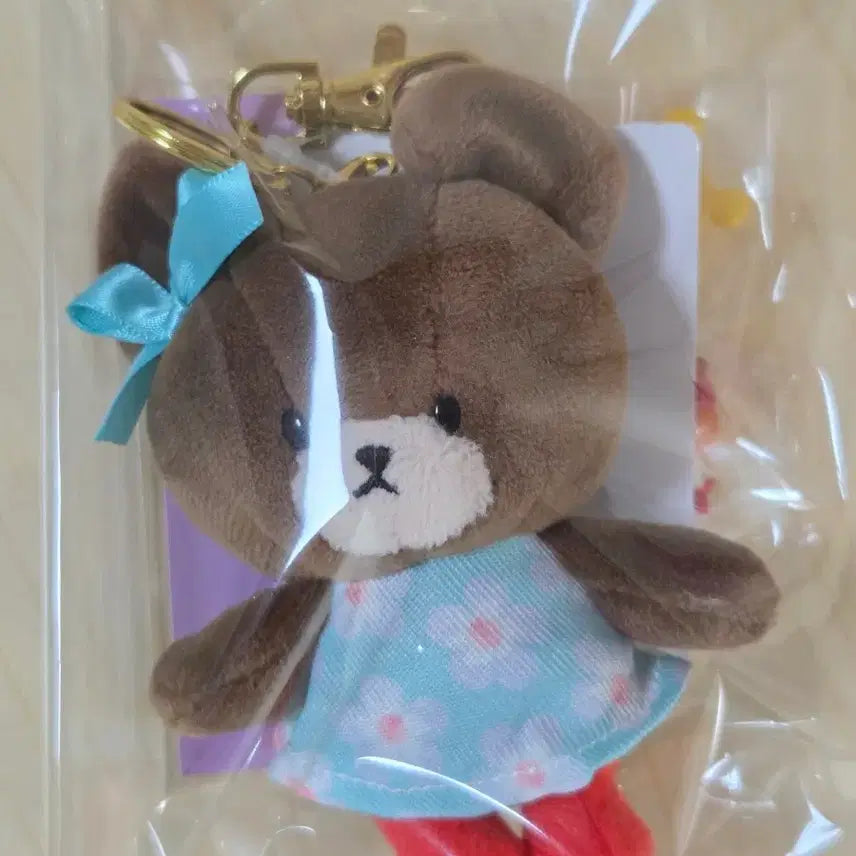 [BUNJANG] Kumano Gakko Jacky Bear School Keychain Doll / 반다이 꼬마곰 재키 마스코트 홀더 키링 인형 곰학교 베어스스쿨 나카지마