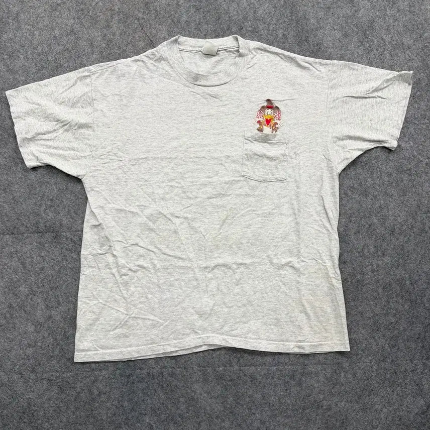 [BUNJANG] Disney Donald Duck Pocket T-shirt / 90s Vintage Disney Donald Duck Tshirt