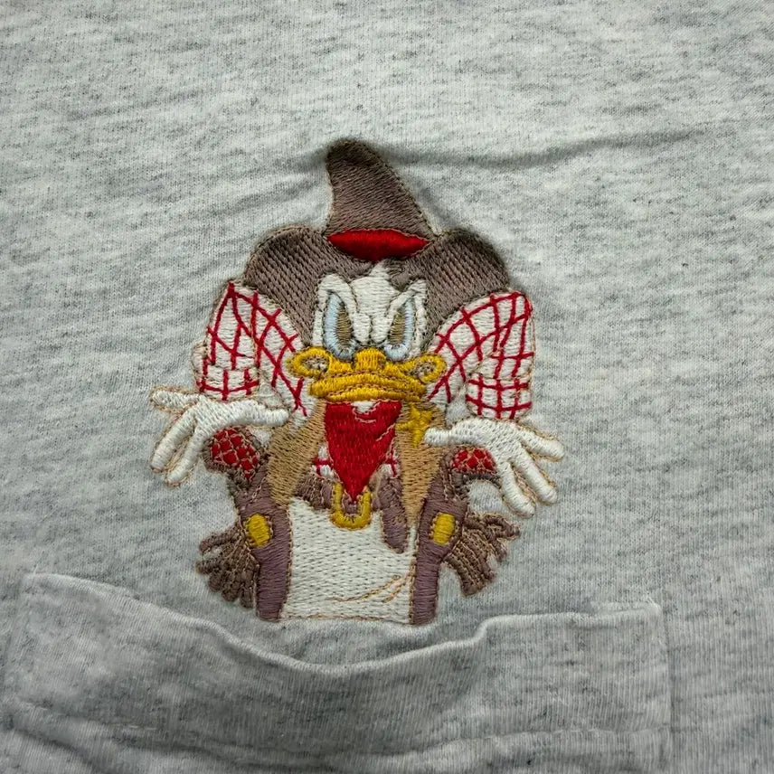 [BUNJANG] Disney Donald Duck Pocket T-shirt / 90s Vintage Disney Donald Duck Tshirt