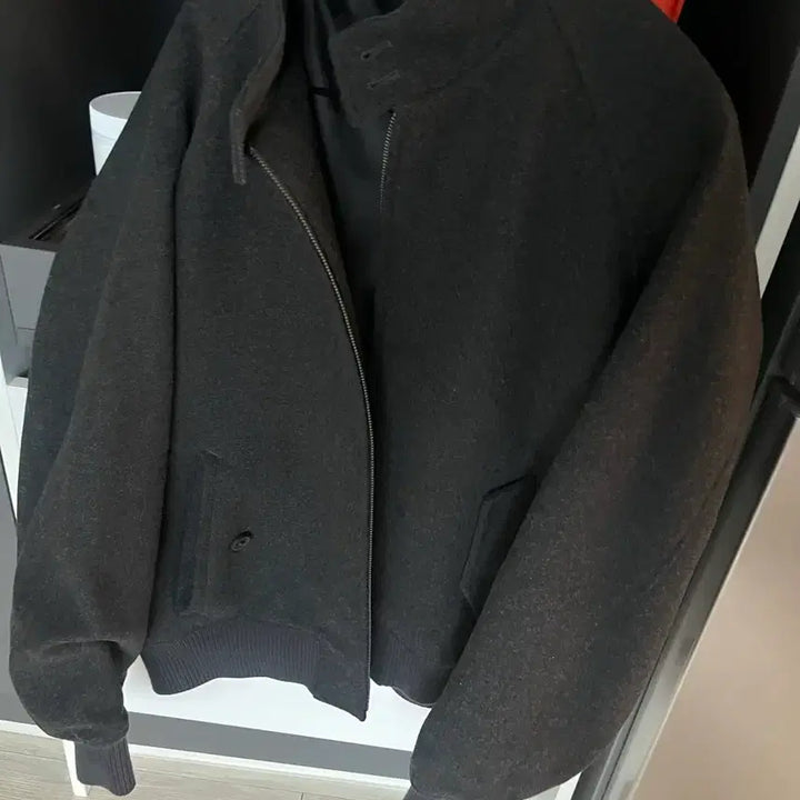 [BUNJANG] Musinsa Standard Harrington Jacket Charcoal L / 무신사 스탠다드 해링턴 자켓 차콜