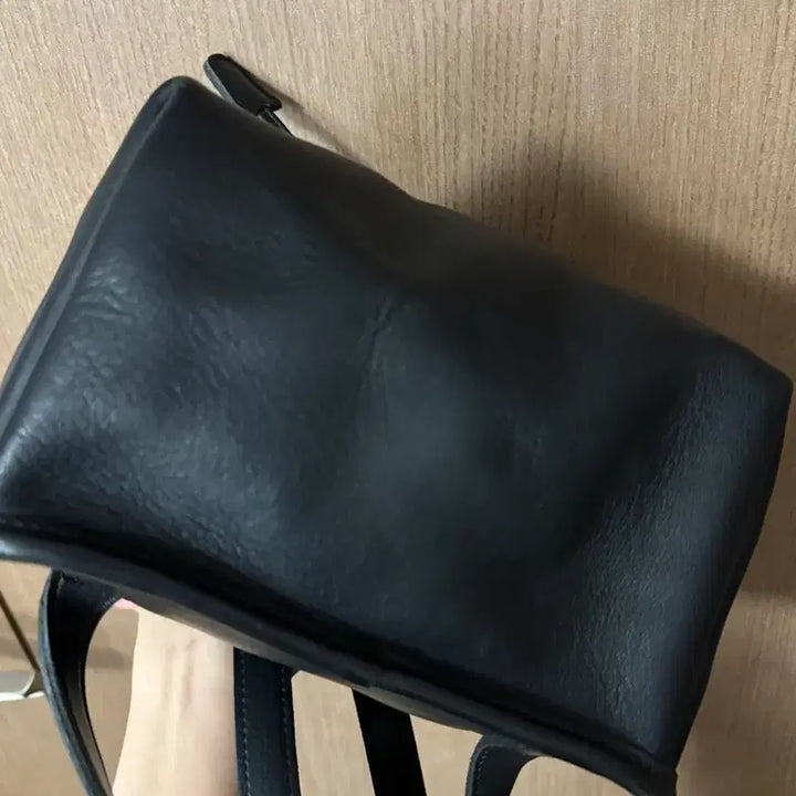 [BUNJANG] COACH Old Coach Leather Backpack / COACH 올드코치 통가죽 레더 블랙 백팩