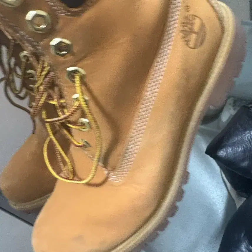 [BUNJANG] Timberland Brown Leather Boots / 팀버랜드