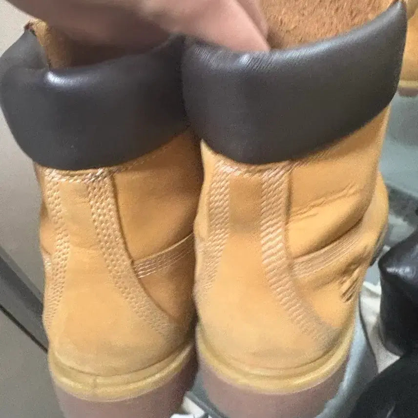 [BUNJANG] Timberland Brown Leather Boots / 팀버랜드