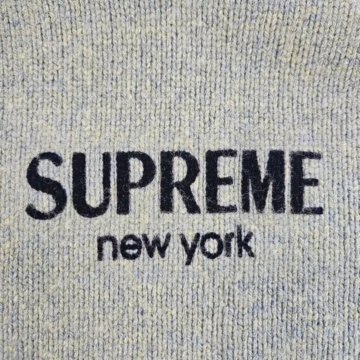 [BUNJANG] Supreme Knit Sweater Green [L] / 슈프림  니트 스웨터 그린[L]