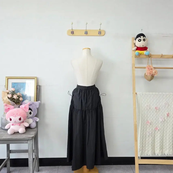 [BUNJANG] COLIA BITORY Black Skirt / 빈티지 만원샵 COLIA BITORY 블랙 스커트